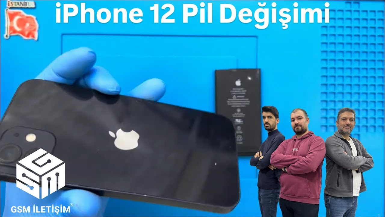 iPhone 12 Pil Değişimi (Hızlı Şarj Tüketimi / Kapanma) | GSM İletişim 🇹🇷