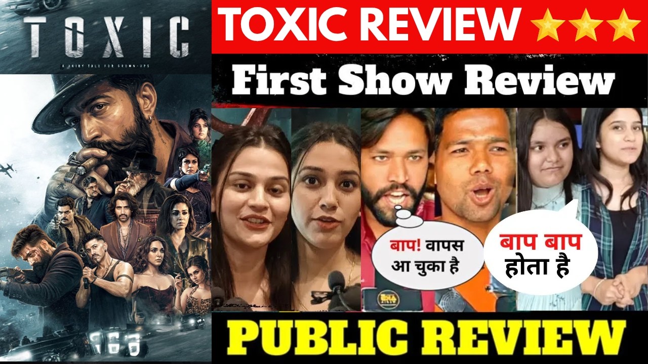 Toxic Review I Toxic First Review Reaction I Toxic Review in Hindi I Toxic First Show Review I Dubai