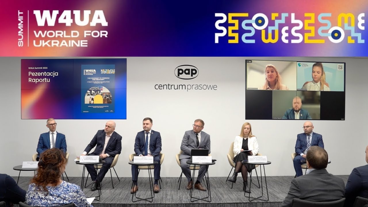 Presentation of the World For Ukraine 2023 report