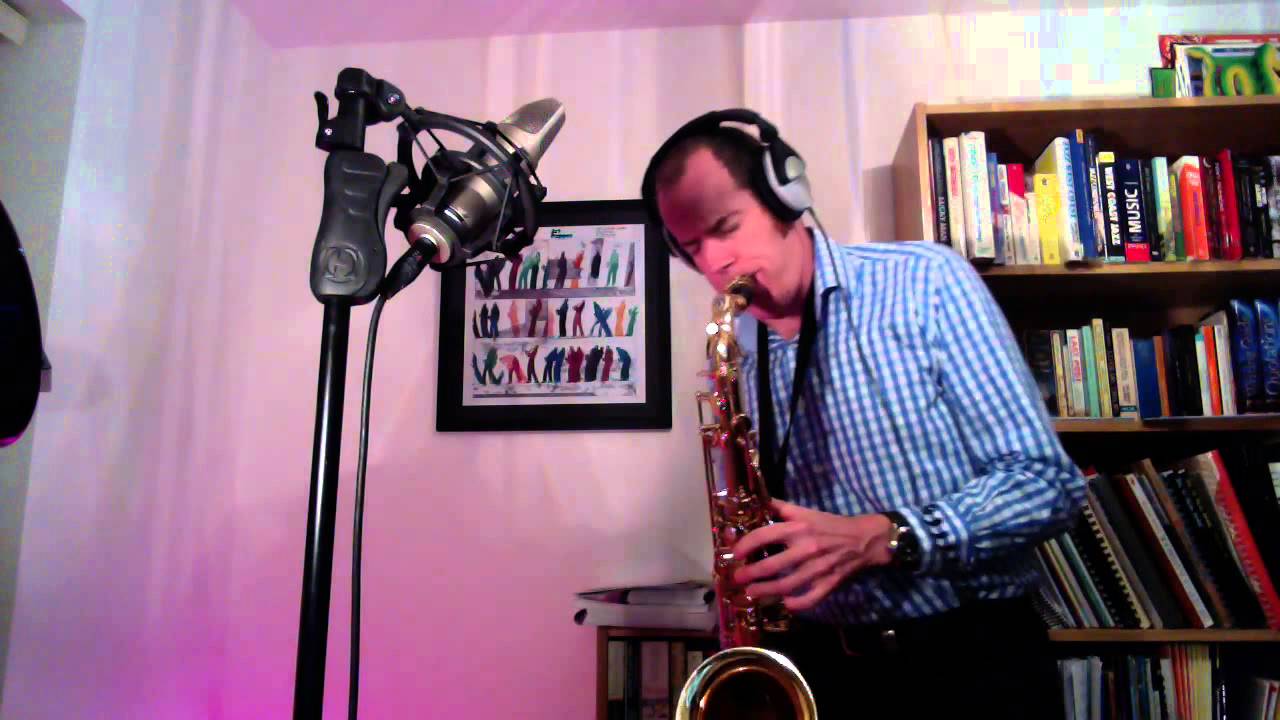 Autumn in New York on Tenor Sax