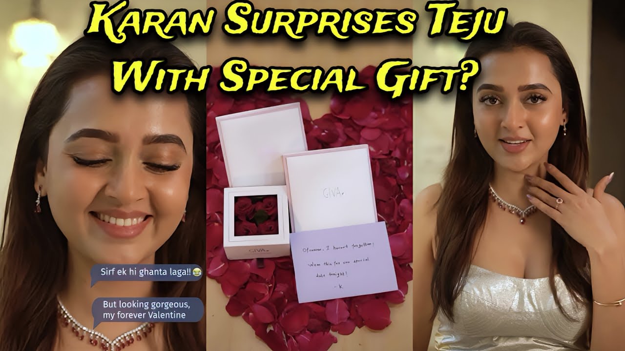 Karan Kundrra's Special Surprise Gift for Tejasswi Prakash | TejRan Hints?