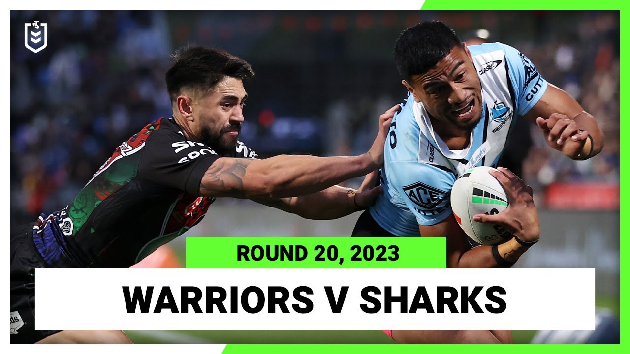 New Zealand Warriors v Cronulla-Sutherland Sharks | NRL 2023 Round 20 | Full Match Replay