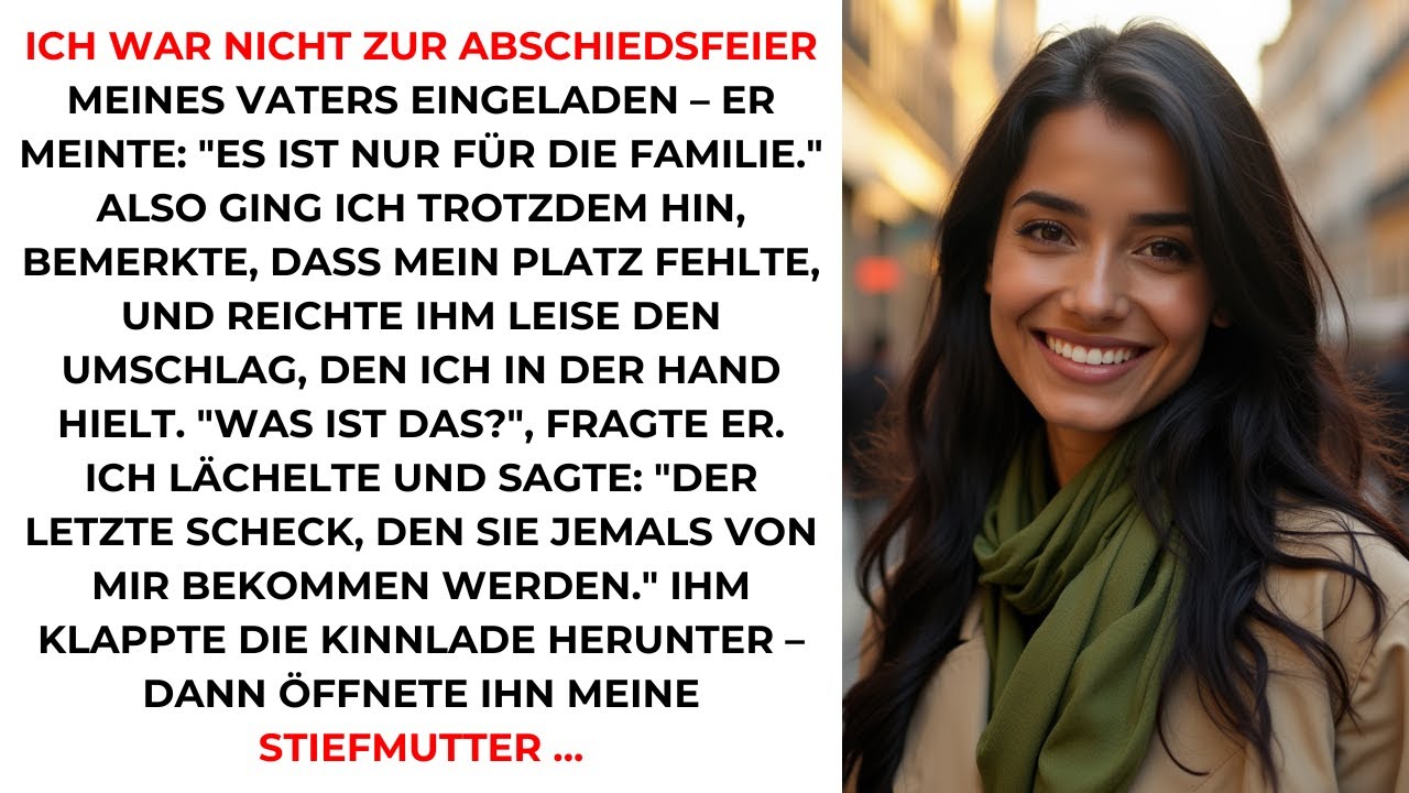 Ich War Nicht Zur Abschiedsfeier Meines Vaters Eingeladen – Er Meinte: 