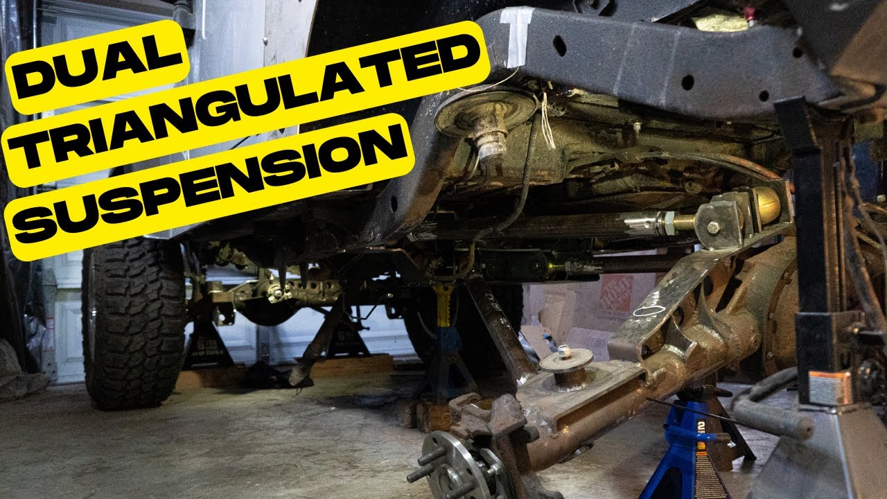 TJ Wrangler Dual Triangulated 4 Link Suspension Build