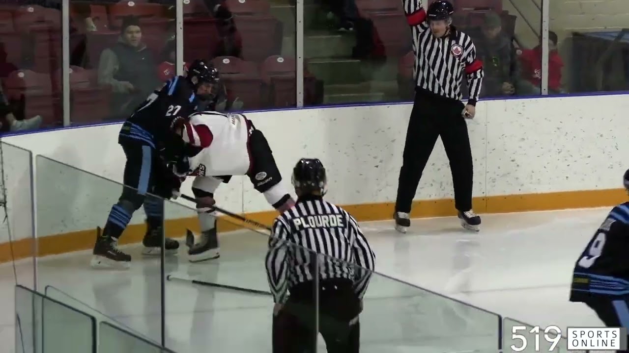 GOJHL - Caledonia Corvairs vs Cambridge RedHawks