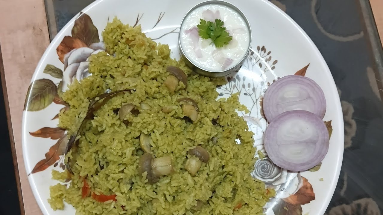 Simple and  tasty  Mushroom 🍄 pulav #viral#mushroom 
