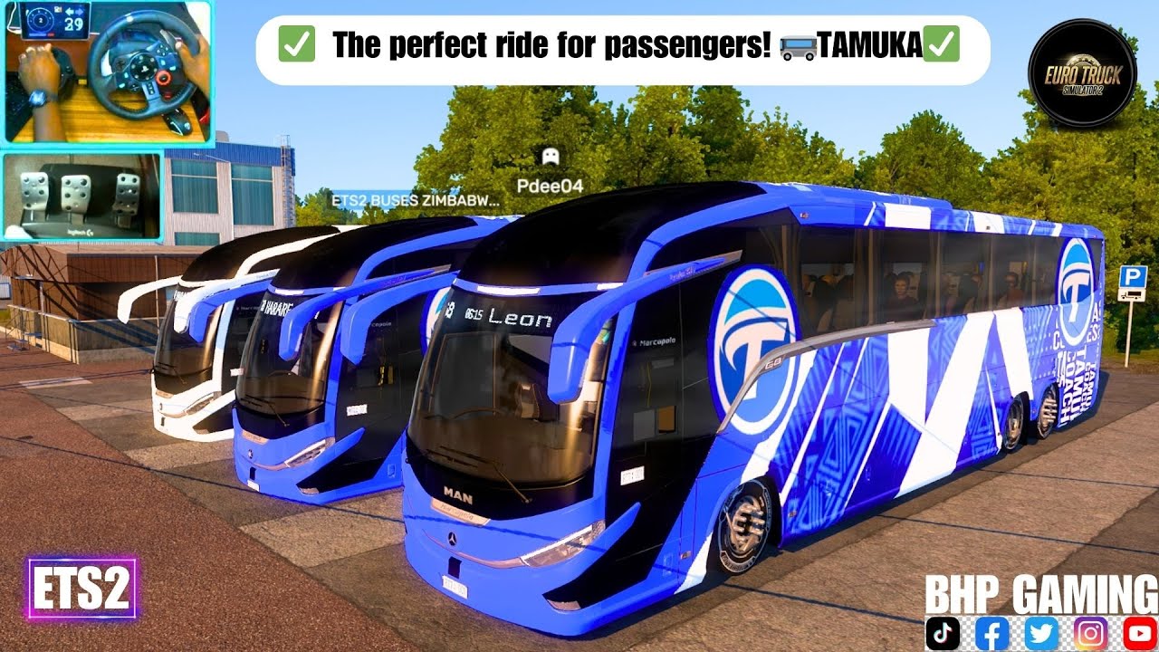 Comfort Meets Performance! 🔥MAN TAMUKA Bus 4 Man Convoy