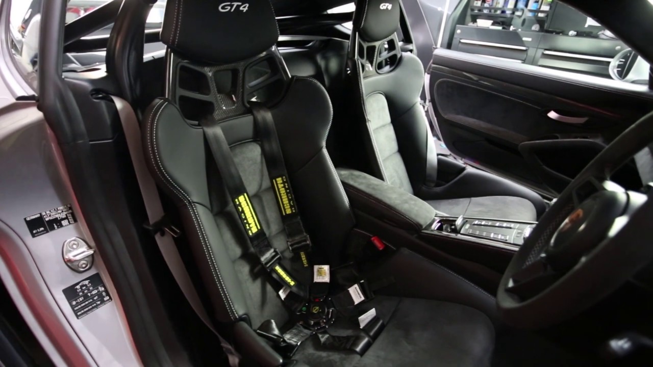 Brand new  2020 Porsche 718 GT4 Clubsport package Harness Install