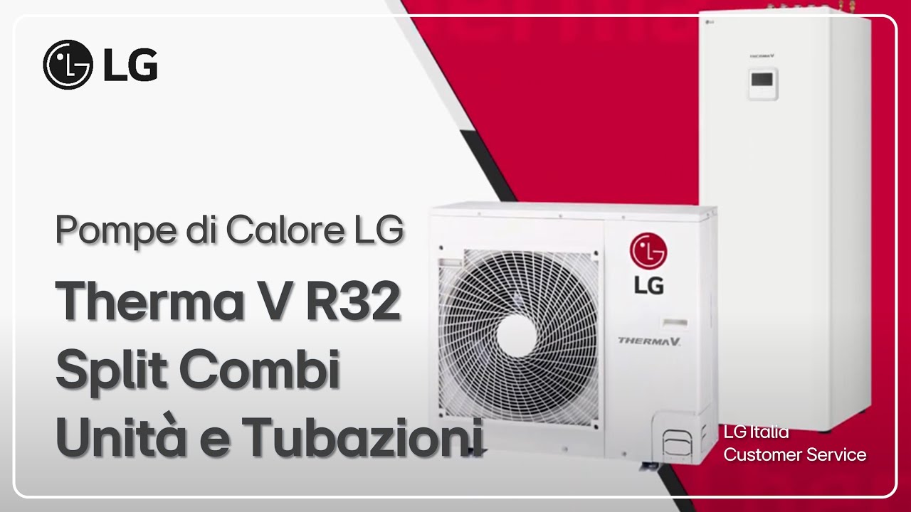 Тепловые насосы LG | Therma V R32 - Сплит-комби - Установки и трубопроводы (Часть 1)