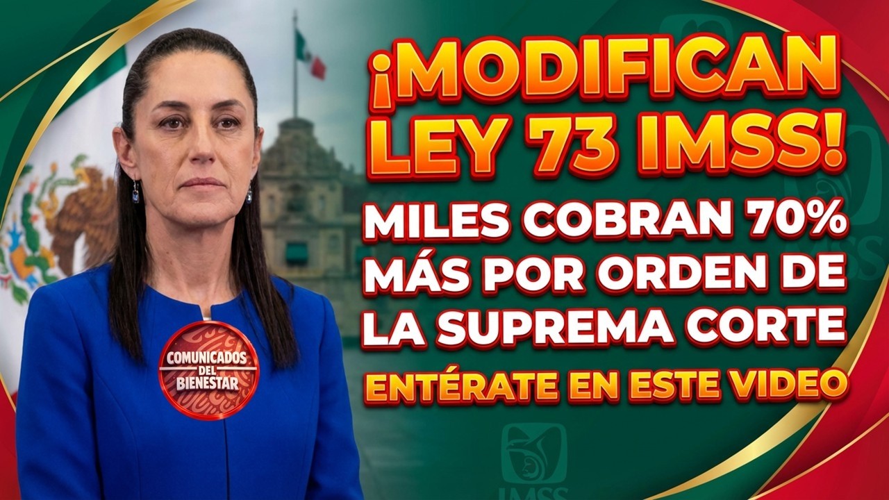 🔴📢 PENASIONADOS IMSS MILES RECIBEN AUMENTO EN PENSIÓN LEY 73 ¿ERES ELEGIBLE? 🎉🎁