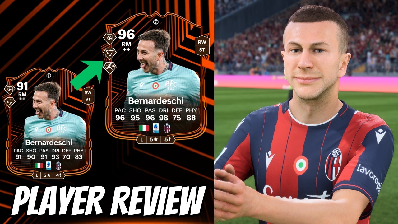 ЗВЕРЬ RM!🔥 91 RTTF Обзор игрока Бернардески EA FC 26