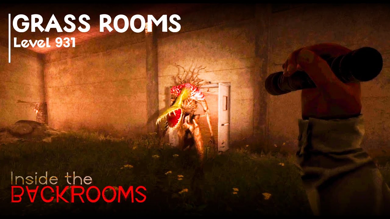 バックルームに大型アプデ！次のエリアは『Lv931 GRASS ROOMS』【Inside the Backrooms】