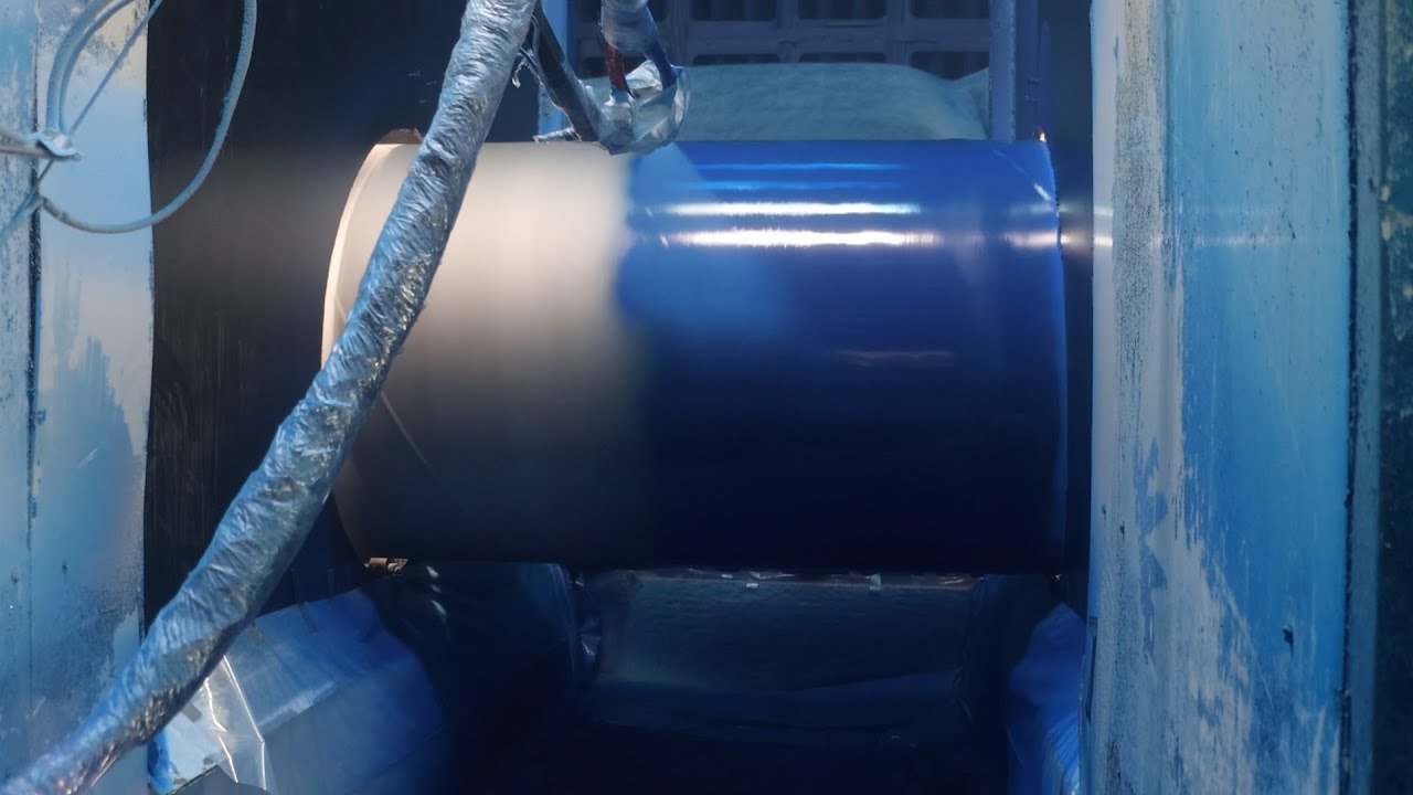 Inside the Build: Steel Water Pipe - Coating Operation