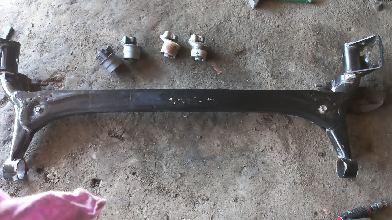 toyota carolla rear axle Bush  replace by#viralvideo #