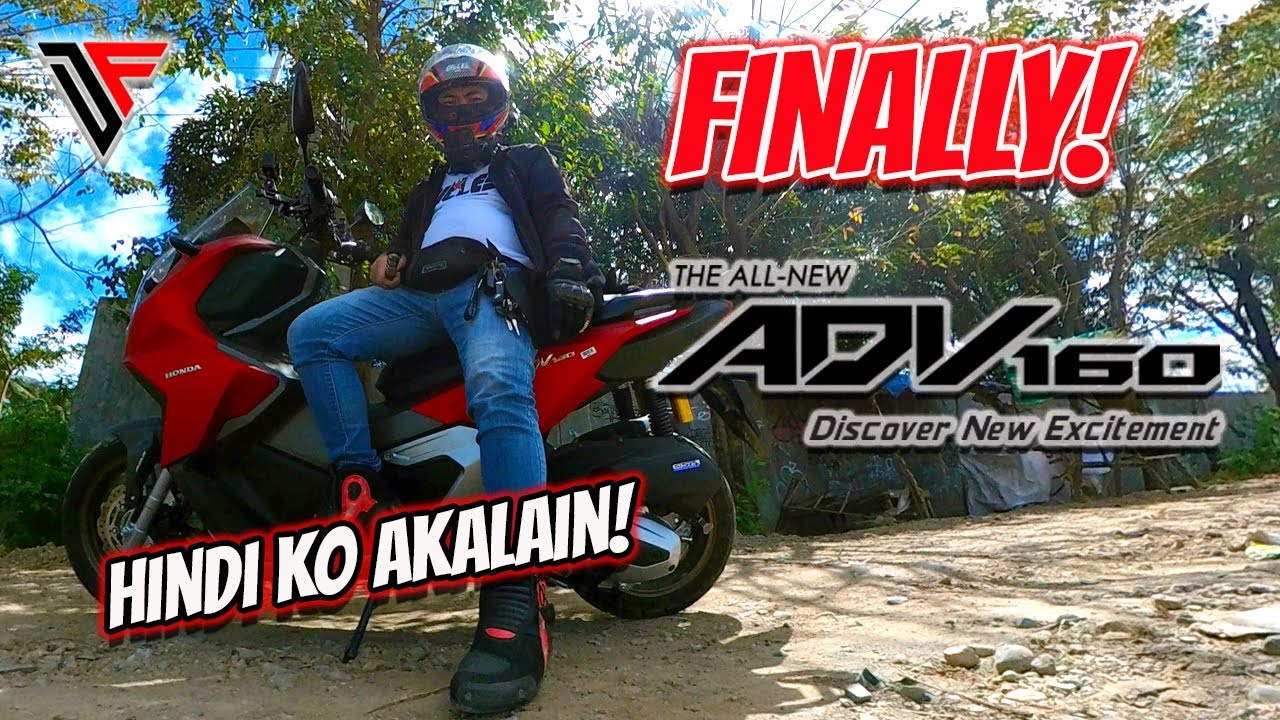 My Long wait is Over! Test Ride on Honda ADV 160! Hindi ko akalain yun Power!