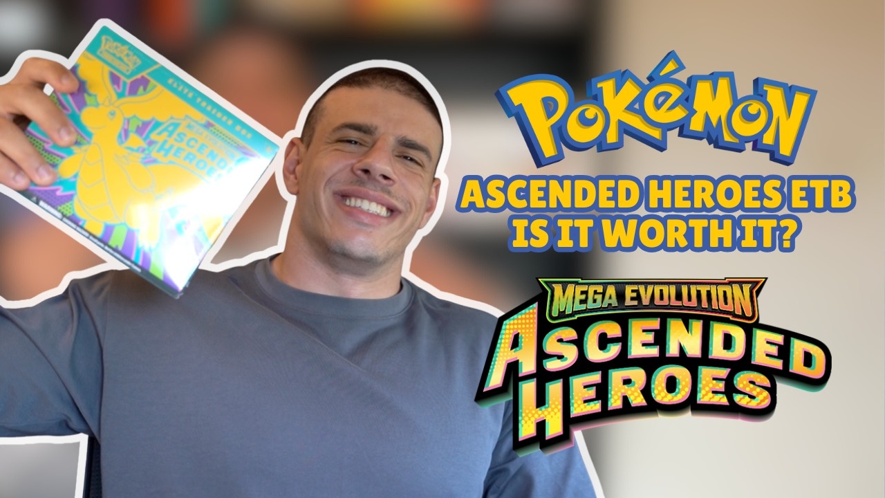 IS ASCENDED HEROES WORTH IT? - Pokemon Ascended Heroes ETB Pack Opening