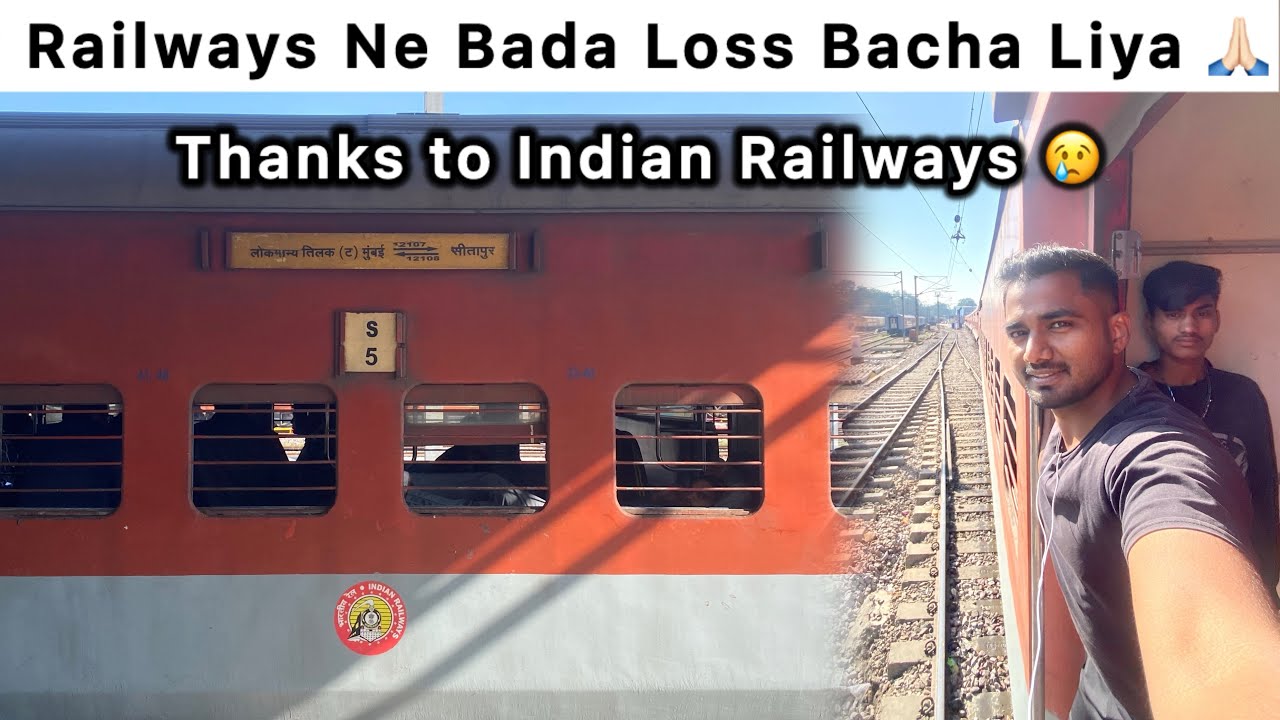 Thanks to INDIAN RAILWAYS 😢 | Indian Railways ne bohot Bada Loss Bacha Liya 🥹