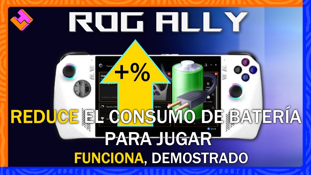💡 ROG ALLY -Aumenta la duración de la #bateria desactivando el modo de rendimiento agresivo #rogally
