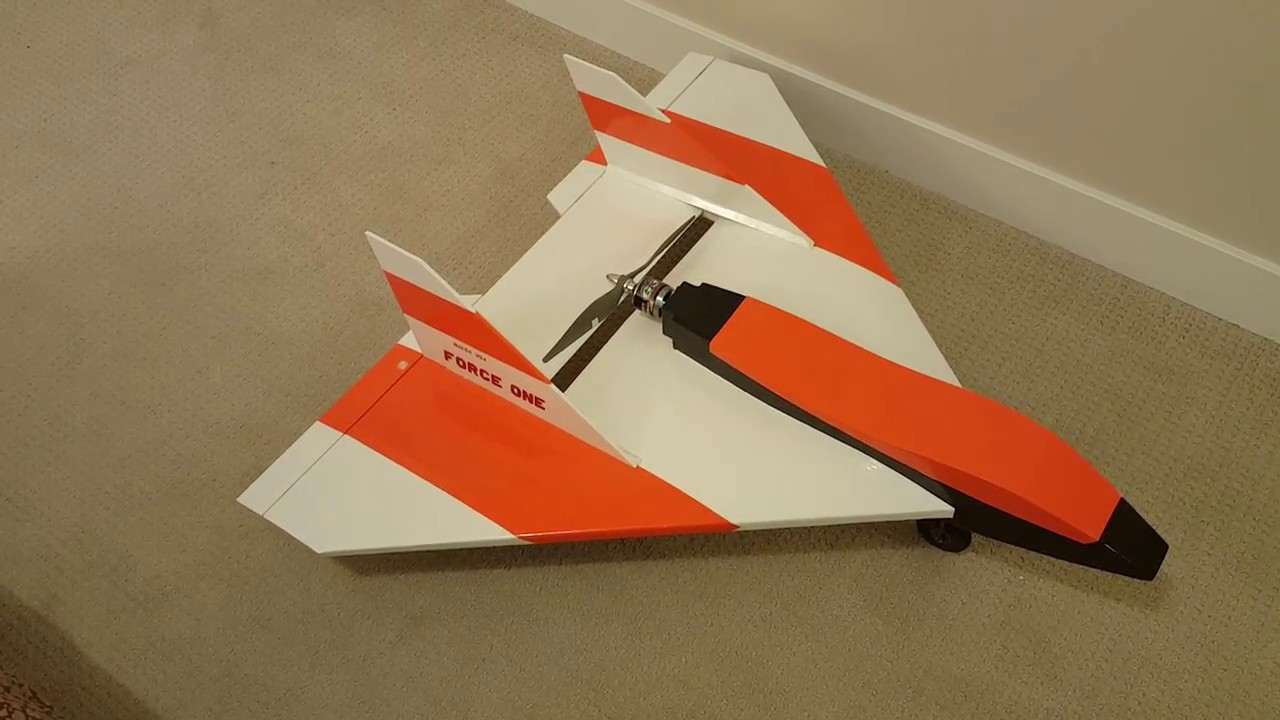 Balsa USA Force One 1 RC Jet Plane with Electric Motor and Elevon Mixing Introduction