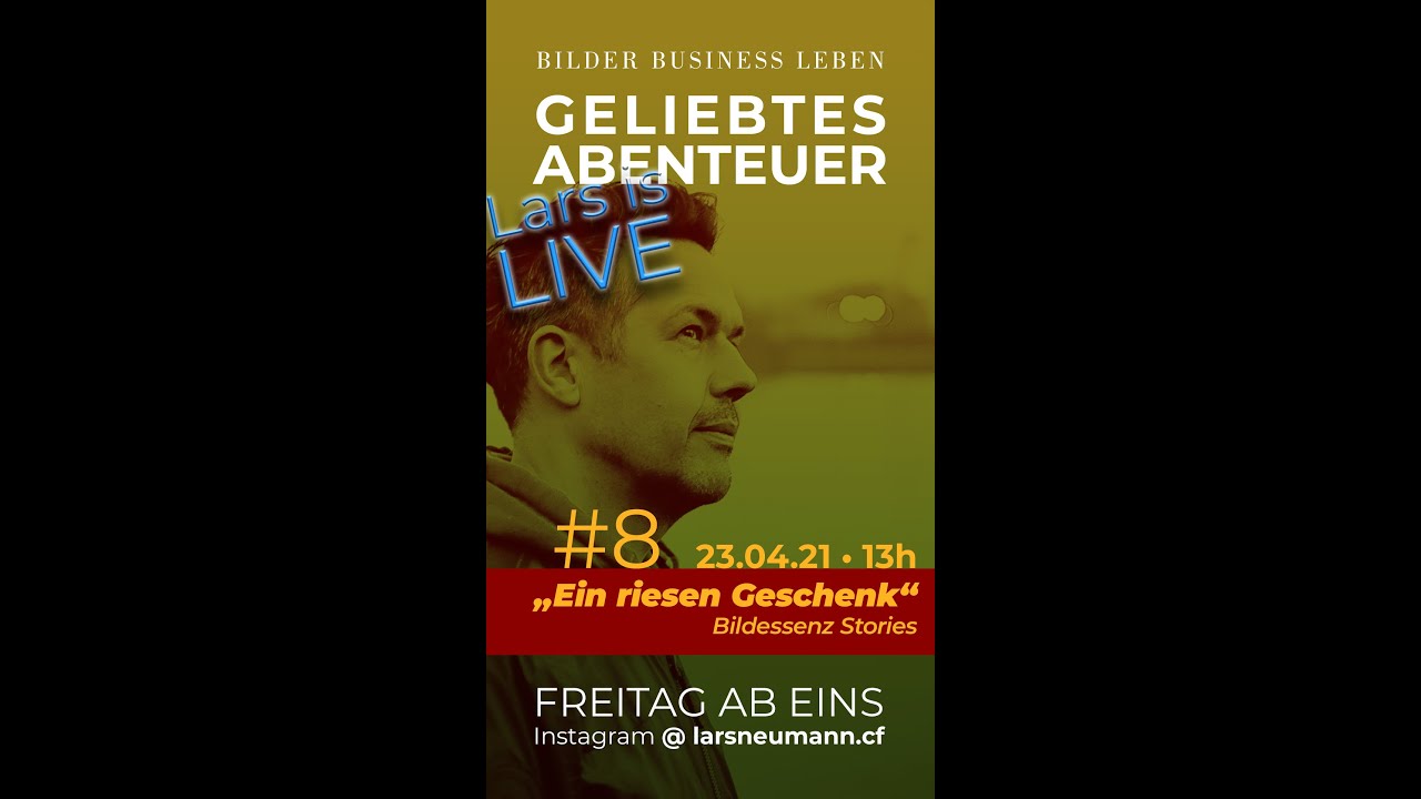Lars is Live: #8 EIN RIESEN GESCHENK - Bildessenz Stories