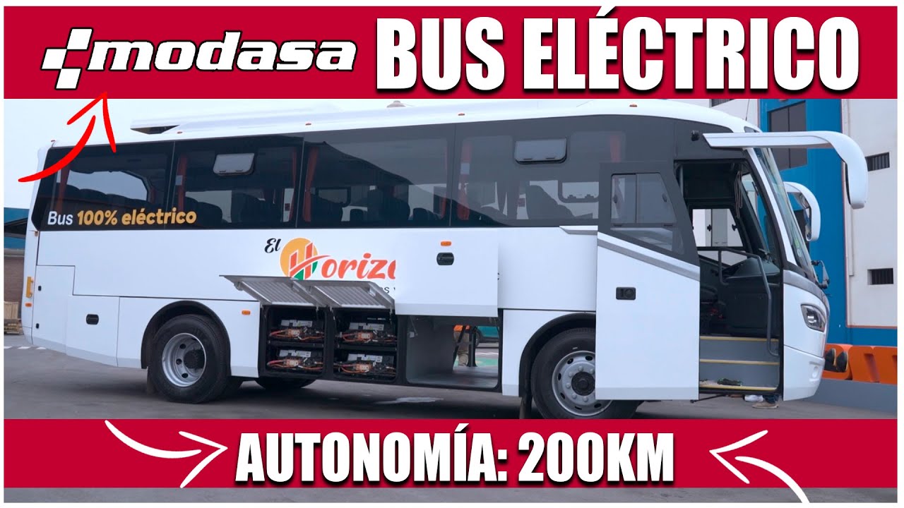 MODASA: BUS 100% ELÉCTRICO para la minería peruana | Made in Perú