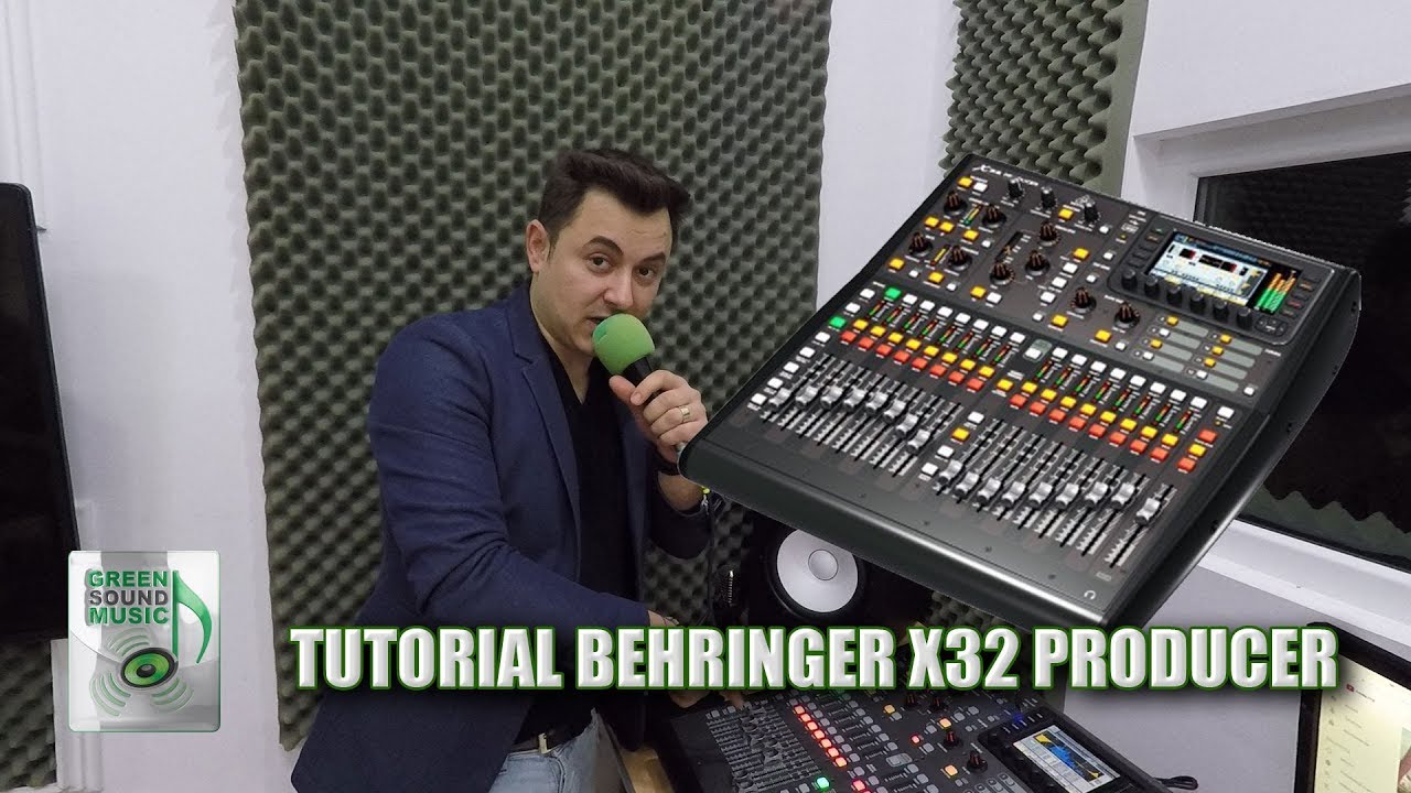 TUTORIAL Behringer X32 Producer-RO
