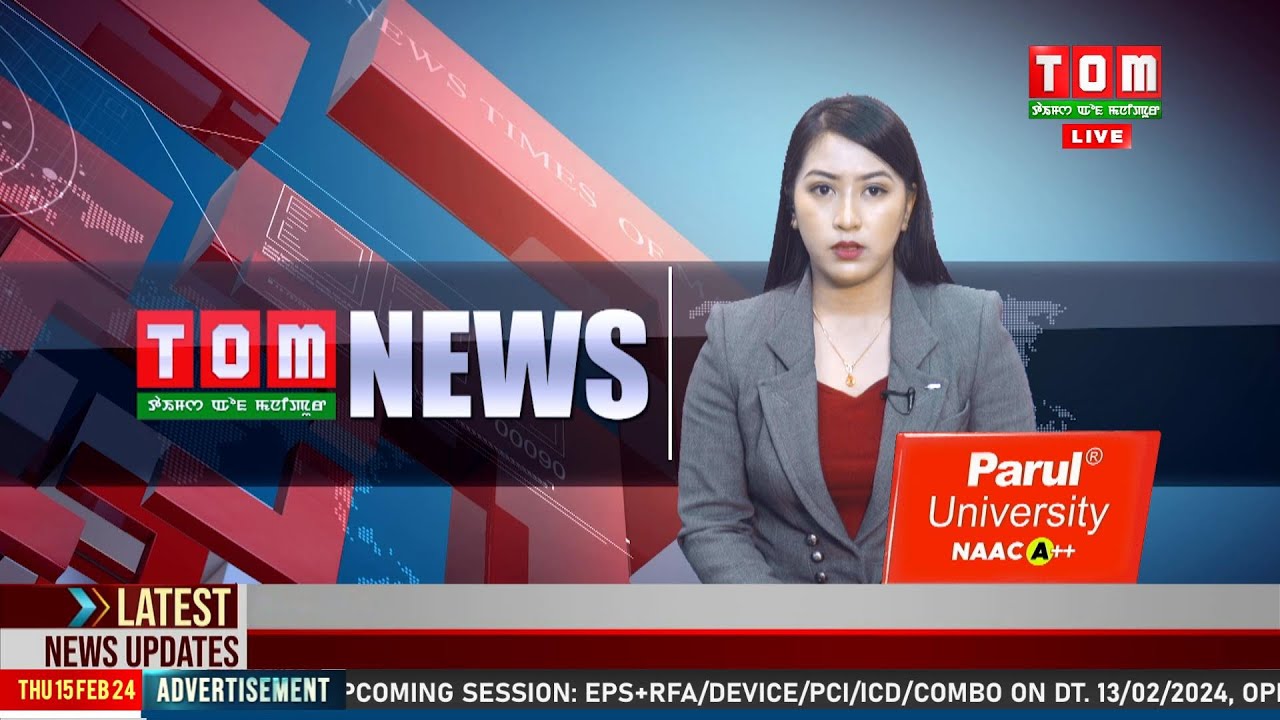 LIVE | TOM TV 8:00 PM MANIPURI NEWS, 04 MAR 2024