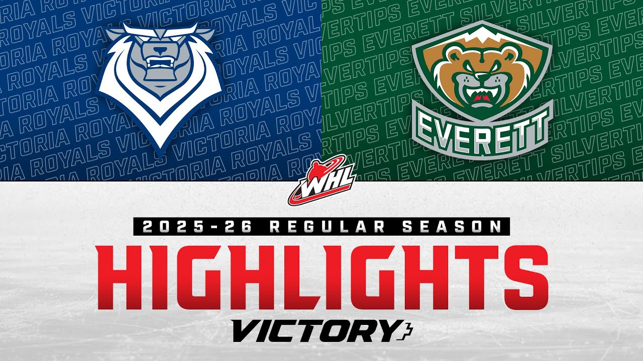 Victoria Royals at Everett Silvertips 10/4 I WHL Highlights 2025-26