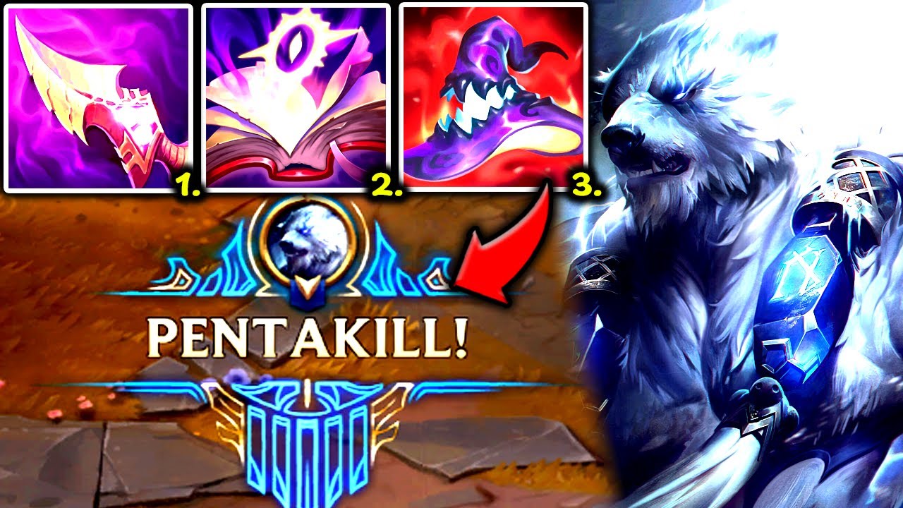 VOLIBEAR TOP IS CAPABLE TO 1V5 VERY HARD GAMES (PENTA KILL) - 2025 Volibear TOP Gameplay Guide