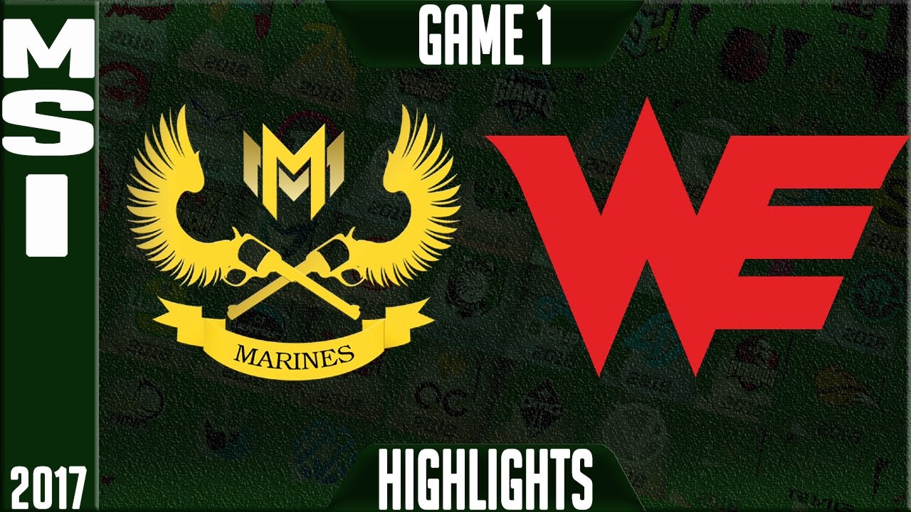 Gigabyte Marines vs Team WE Highlights MSI 2017 Day 3 Group Stage - GAM vs WE Highlights