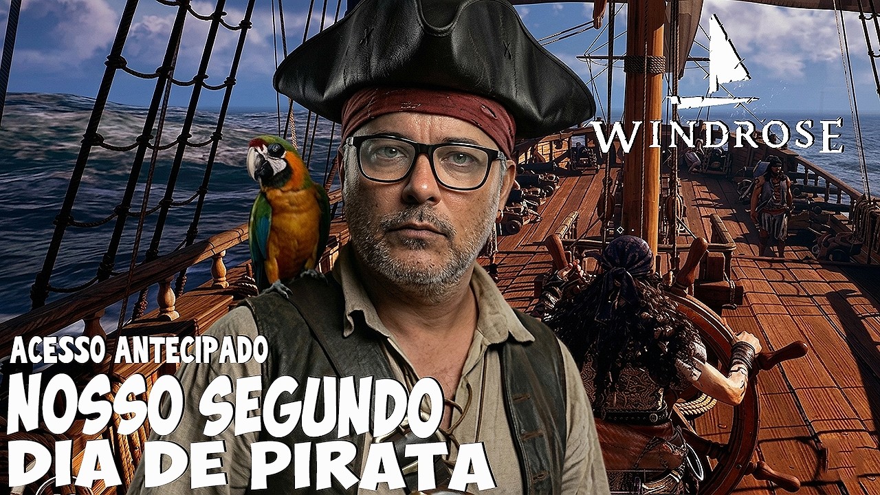 WINDROSE - NOVO JOGO DE PIRATA QUE ESTÁ LINDO - SÓ VEM!!