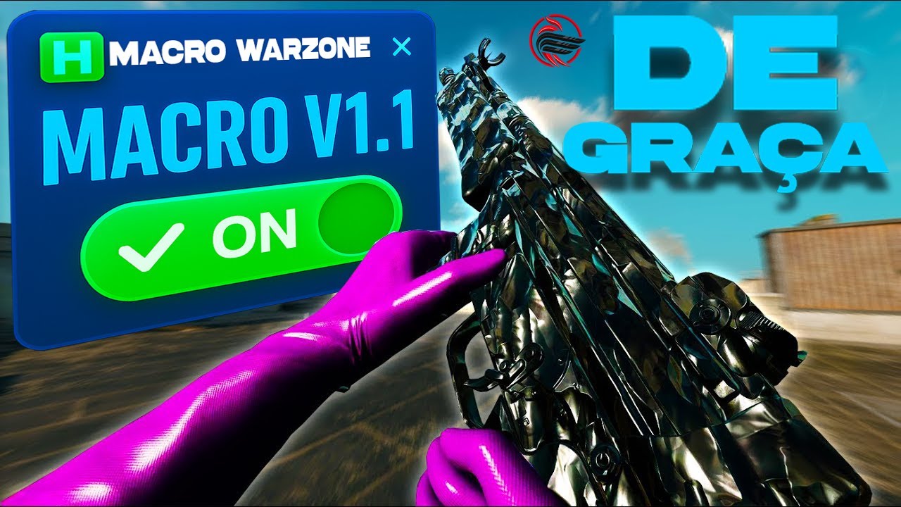 NOVO MACRO FREE NO RECOIL WARZONE ATUALIZADO (pc) - 2025