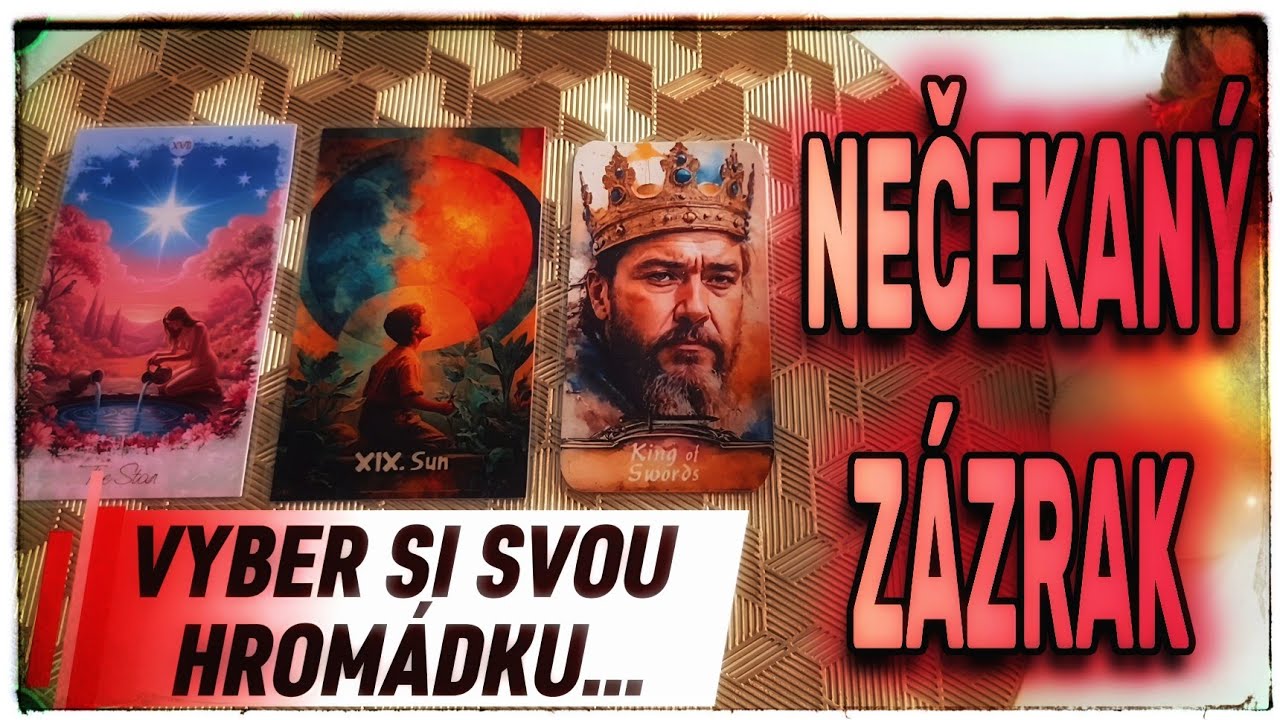 Výklad karet | Co Ti osud chystá PRÁVĚ TEĎ? ✨ Zásadní ZMĚNA před Tebou – 3 hromádky