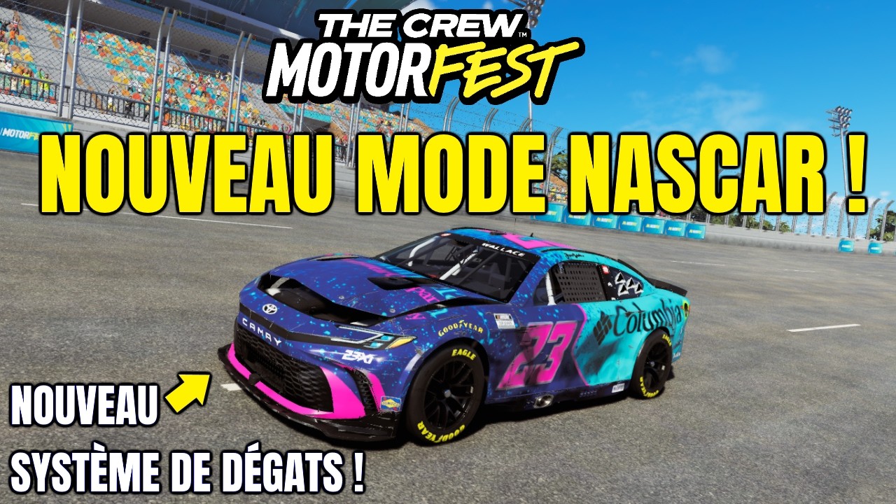 THE CREW MOTORFEST : LE NOUVEAU MODE NASCAR EST INCROYABLE !