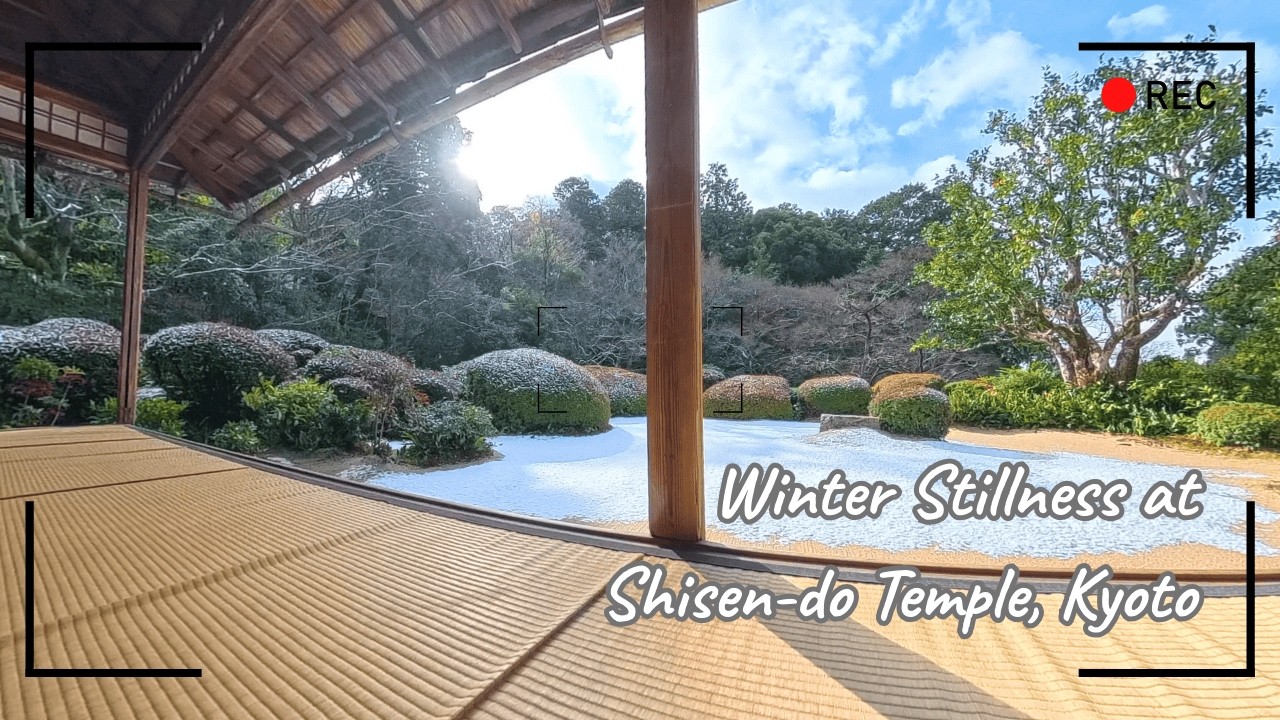 Winter Stillness at Shisen-do Temple, Kyoto