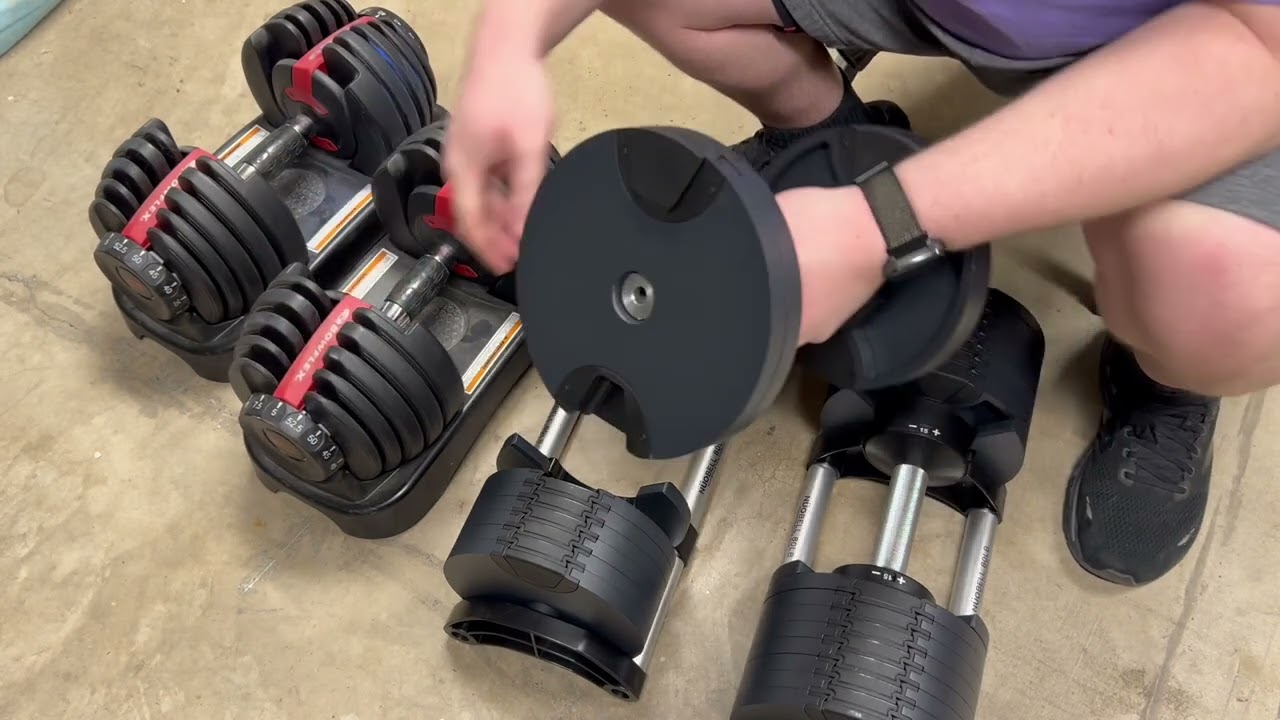 Nuobell Vs Bowflex Adjustable Dumbbells.  Which wins?