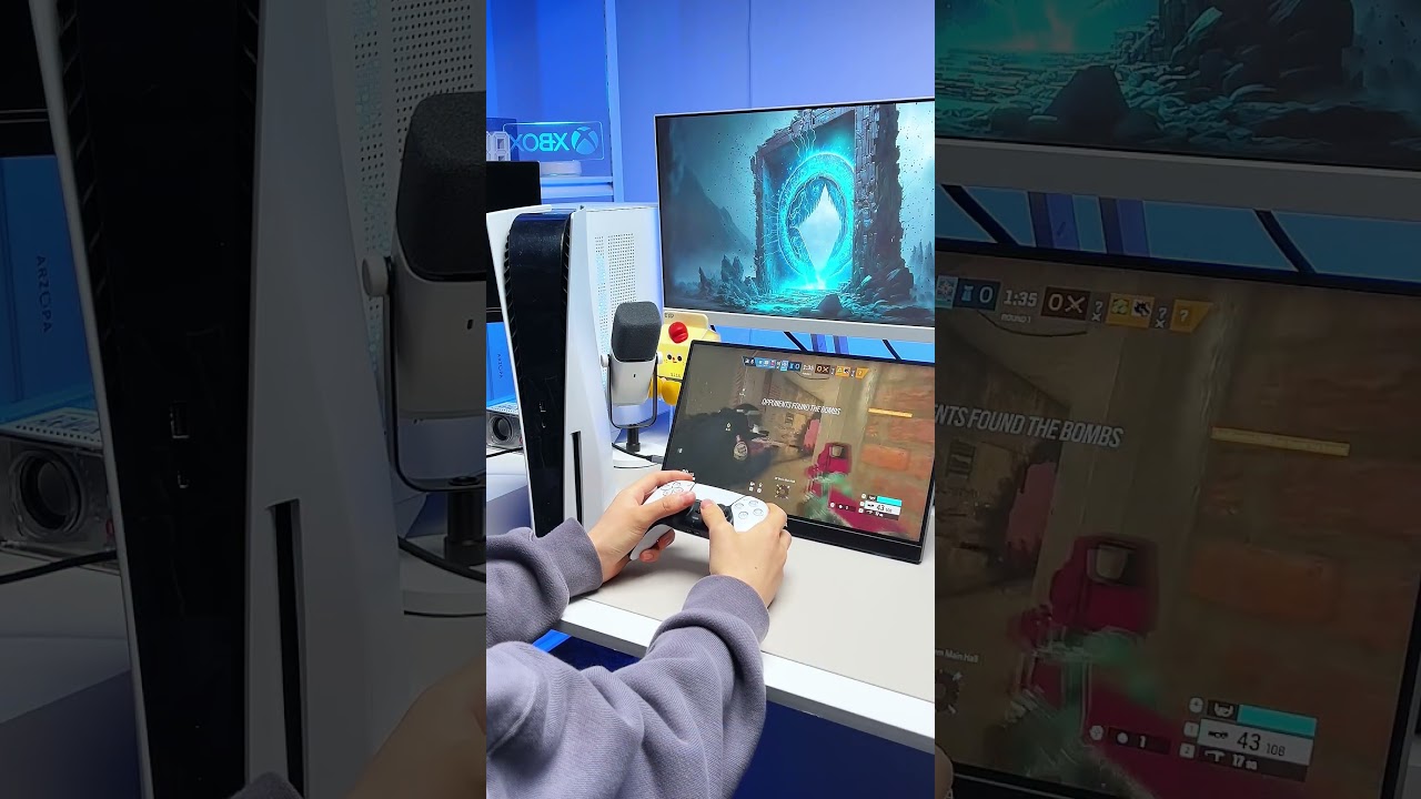Z1FC Desktop Setup: Level Up Your Gaming Station with Xbox, PS5 & Switch