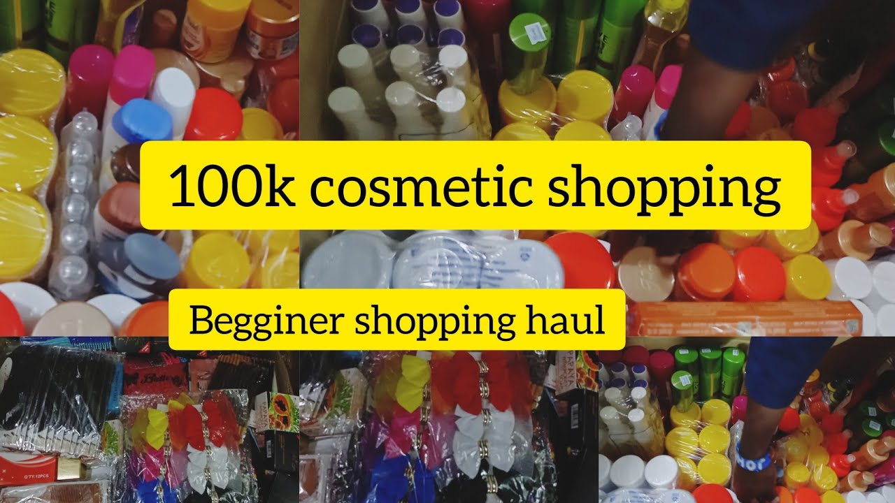 COSMETIC BUSINESS IN KENYA|| 100 K SHOPPING FOR A BEGINNER