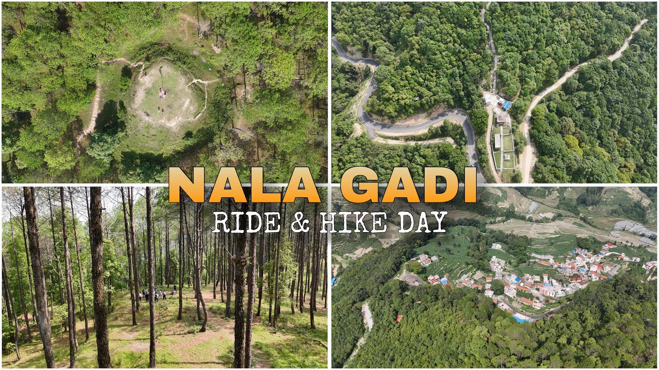 RIDE & HIKE TO NALA GADI | BANEPA | Best Place To Hike Near Kathmandu