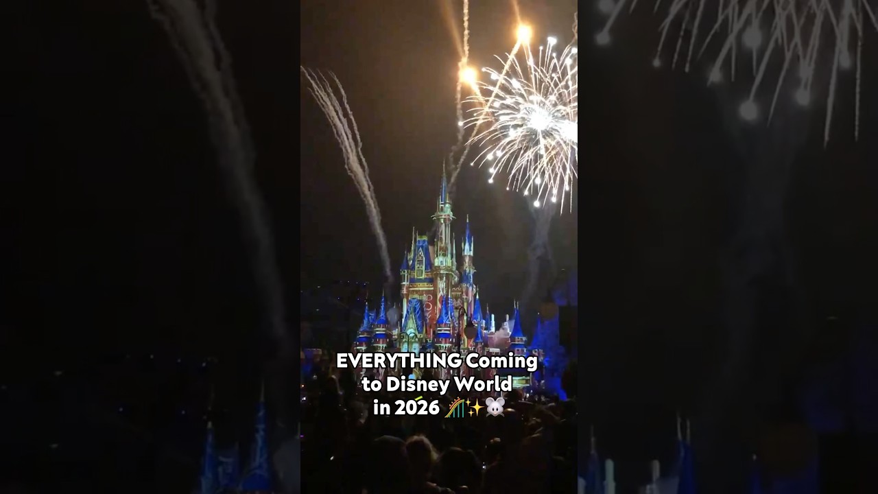 EVERYTHING Coming to Disney World in 2026 🎢✨🐭