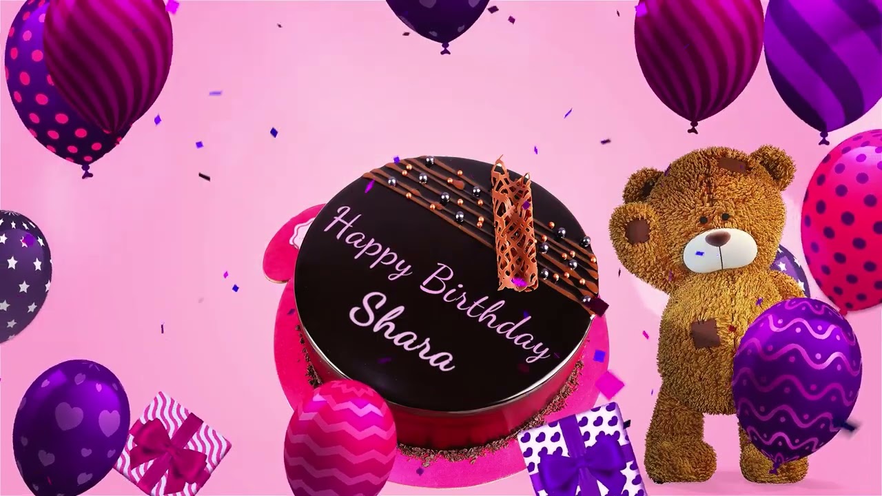 Happy Birthday Shara | Shara Happy Birthday Song