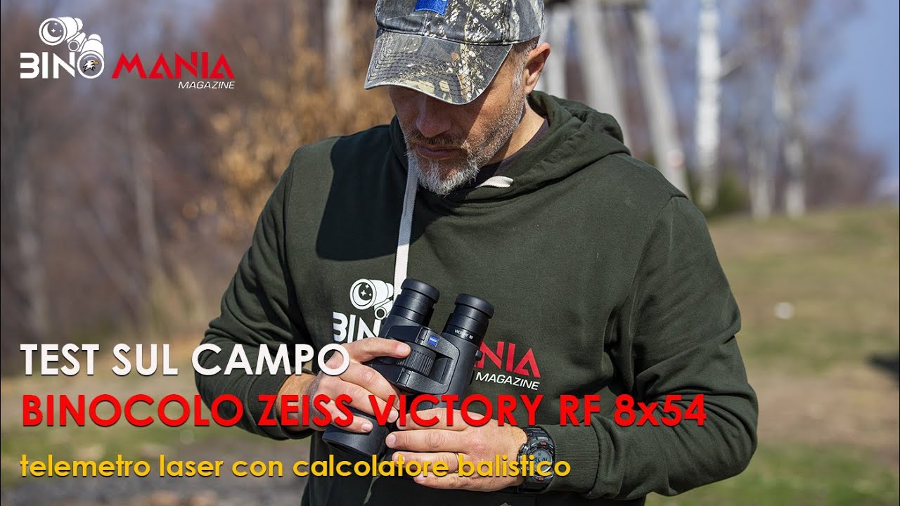 ZEISS VICTORY RF 8x54 -binocolo, telemetro laser con calcolatore balistico (video in 4K)