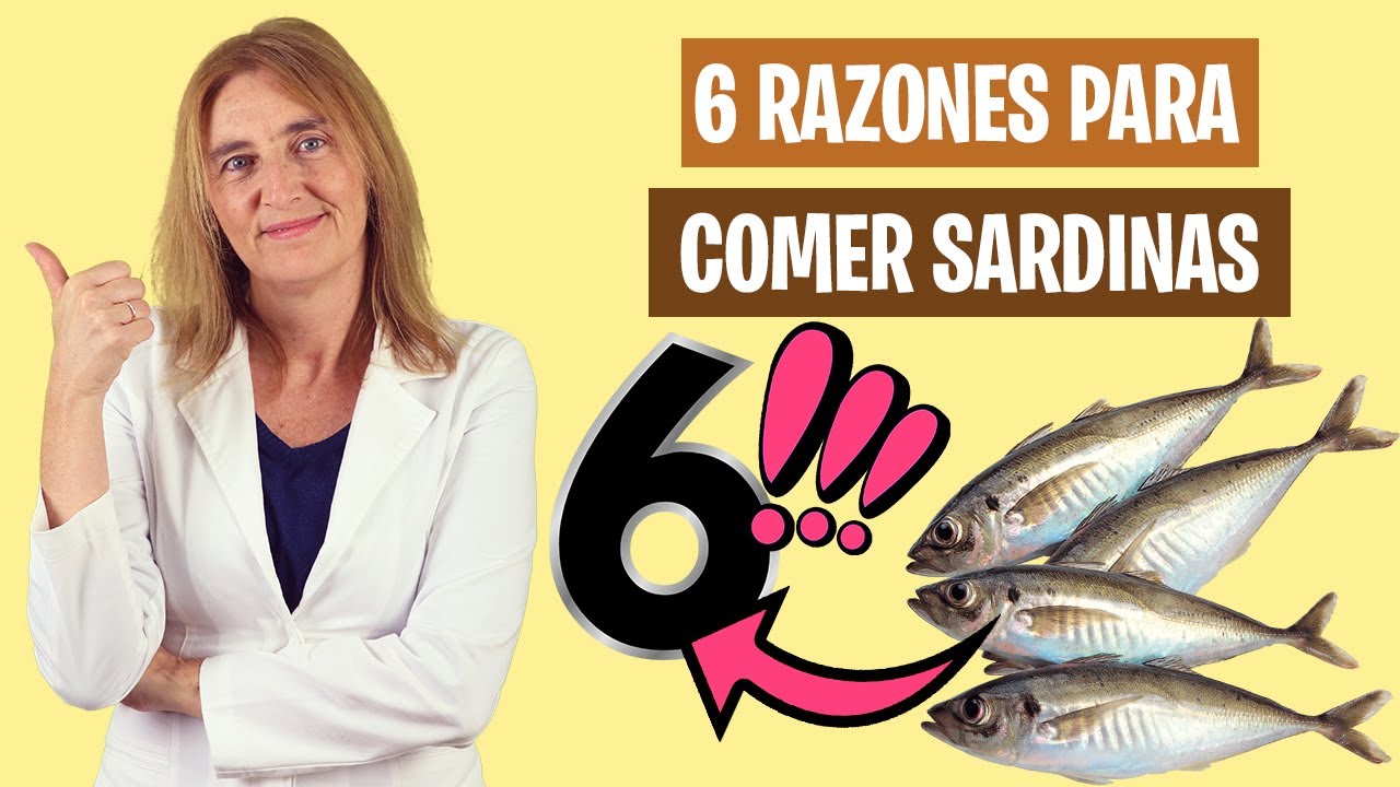6 RAZONES para CONSUMIR SARDINAS | No dejes de comer sardinas | Alimentación real saludable