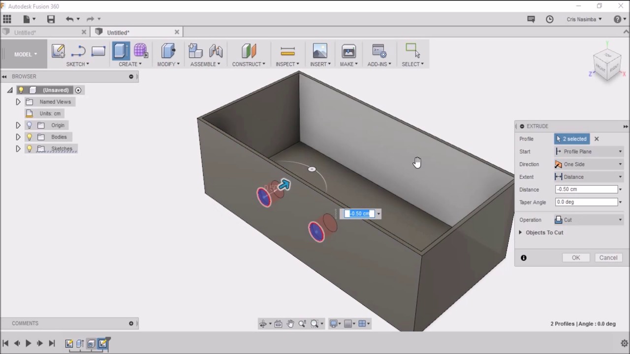 FUSION 360 EJERCICIOS: DISEÑANDO UN VELADOR PARTE 1/ MODELADO