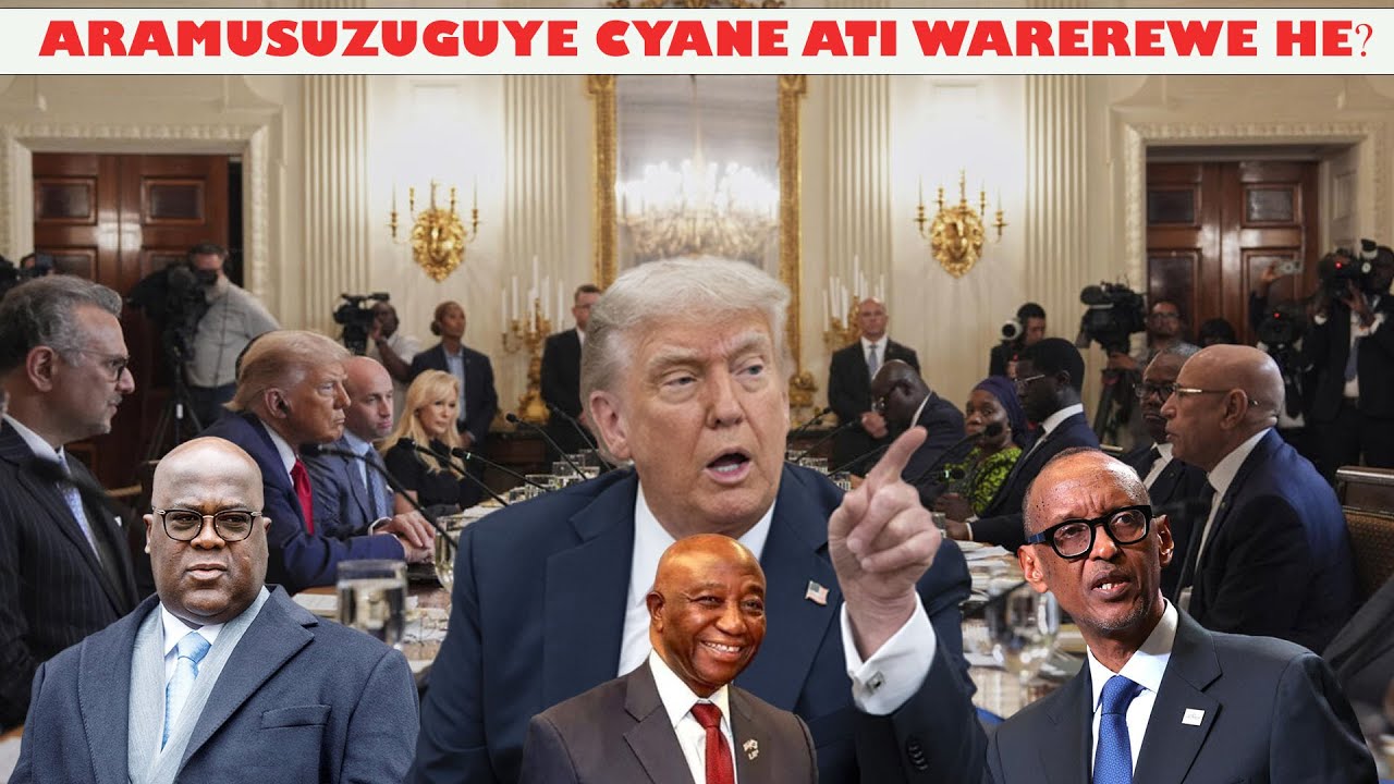 TRUMP MU GASUZUGURO GAKABIJE ATI HE KAGAME NA TSHISEKEDI NIBO BATAHIWE, DORE IBYABAYE KUBA PEREZIDA