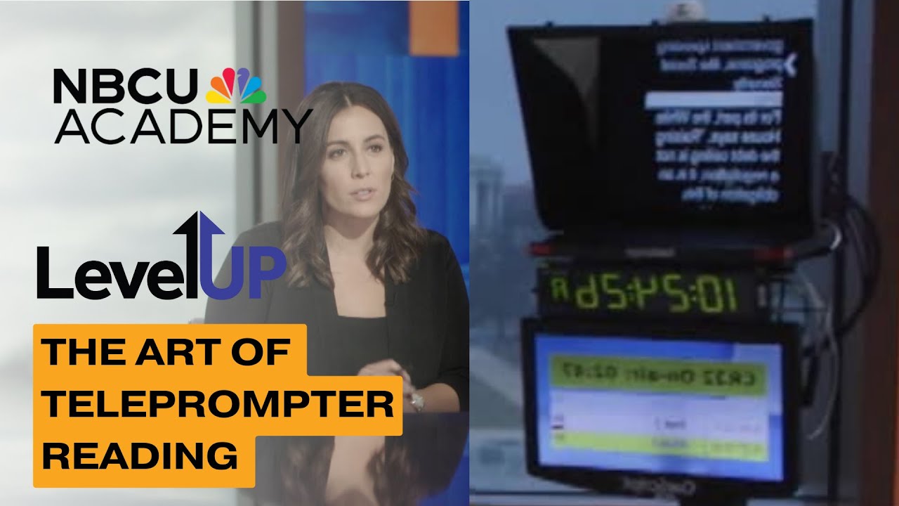 The Art of Teleprompter Reading