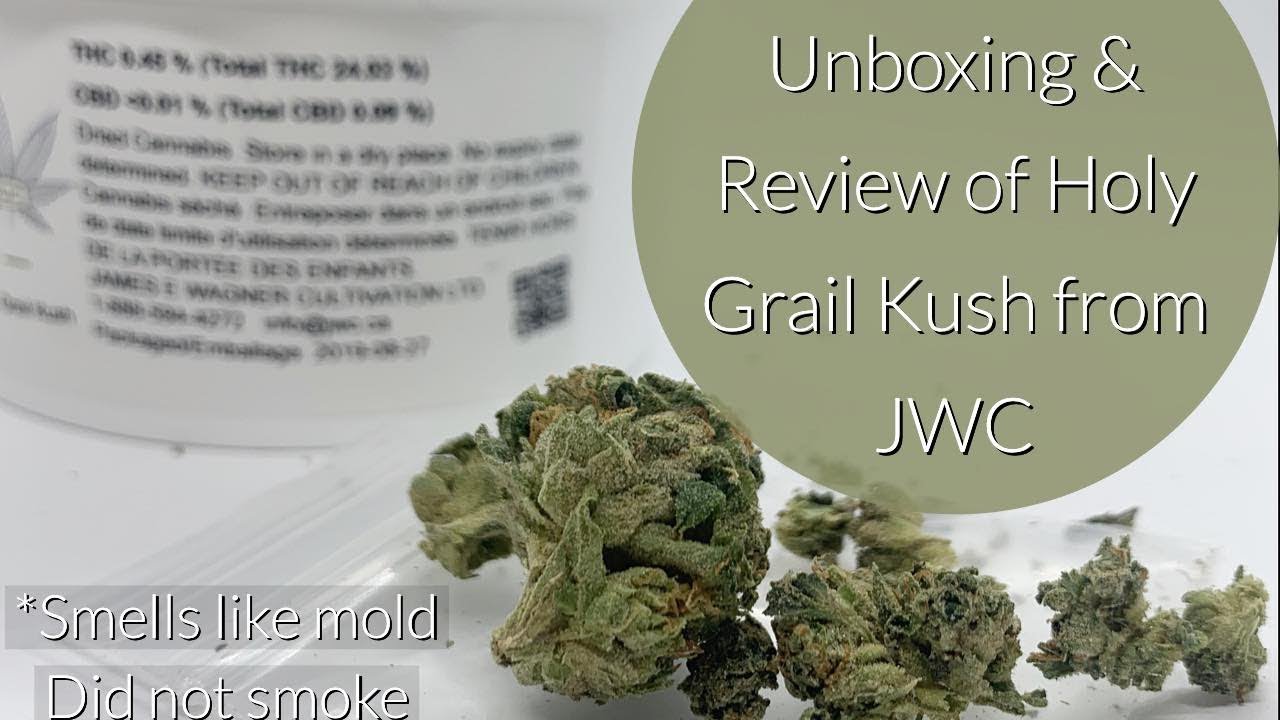 Moldy Medical Cannabis From JWC - Unboxing & Review of Holy Grail Kush