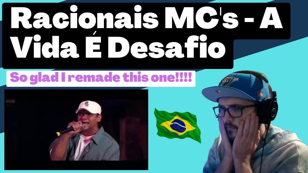 (REMAKE) 🇧🇷 Racionais MC's - A Vida é Desafio (Life is a Challenge) [Reaction] | Some guy's opinion
