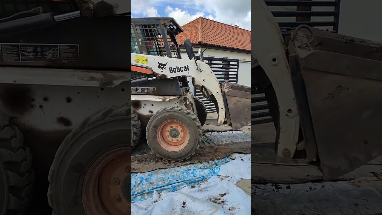 Rozwożenie ziemi Bobcat 753