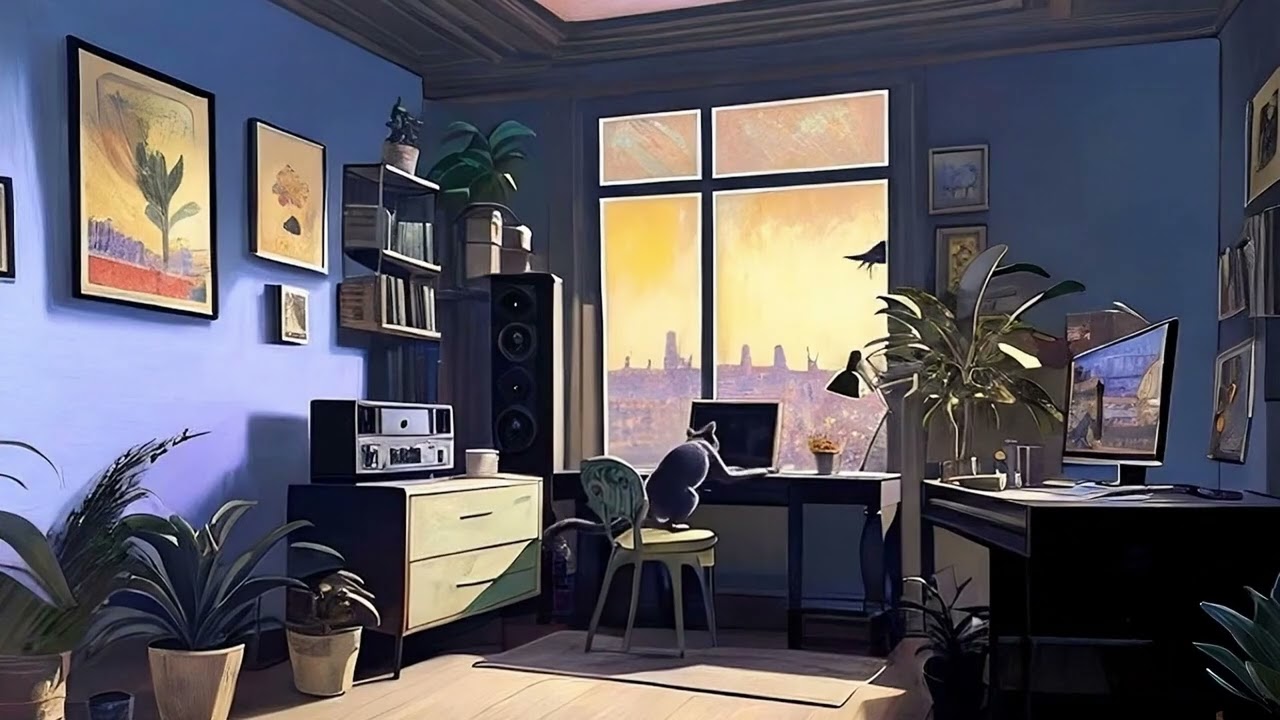 Peaceful Lo-Fi Ambience • Calm & Cozy Background Music for Sleep & Chill 😌